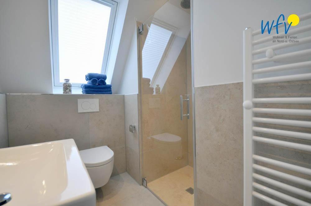 Achterhus - Ferienwohnung Inseltraum ユイスト エクステリア 写真